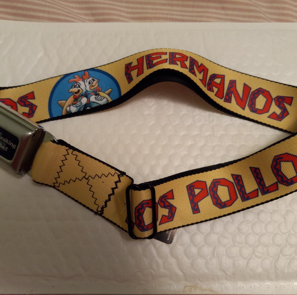 NWT "Breaking Bad" Buckle adjustable belt